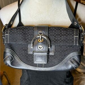 Vintage coach shoulder bag